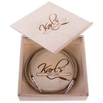 Karl's Relic-Wire 3m K/K Instrumentenkabel von Karl's